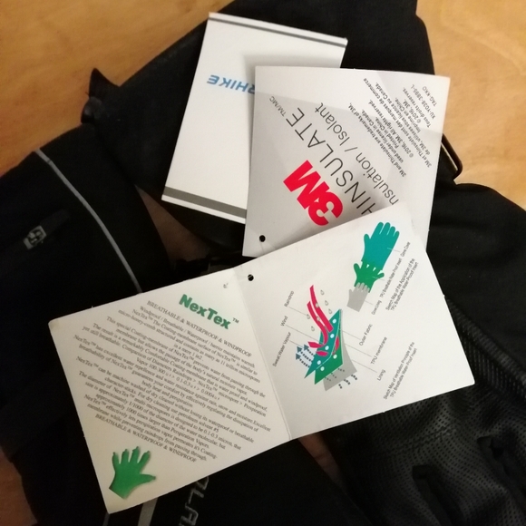 NexTex New Men's Thinsolate Gloves, Size L - Picture 2 of 2